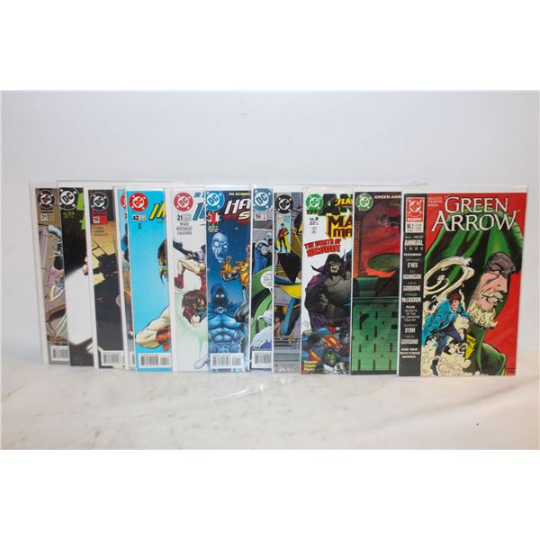 LOT OF 12 DC COMIC BOOKS