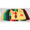 Image 1 : VINTAGE NAVAJO WEAVED BLANKET-ESTATE