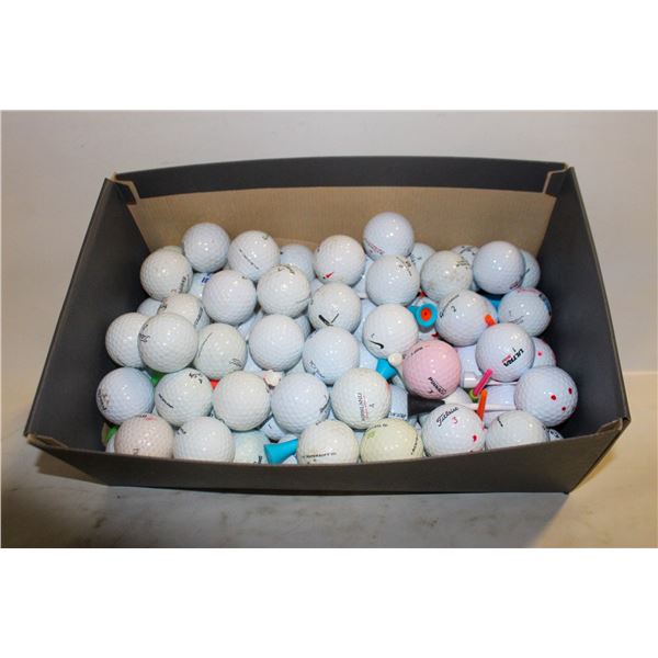 BOX GOLF BALLS & MORE