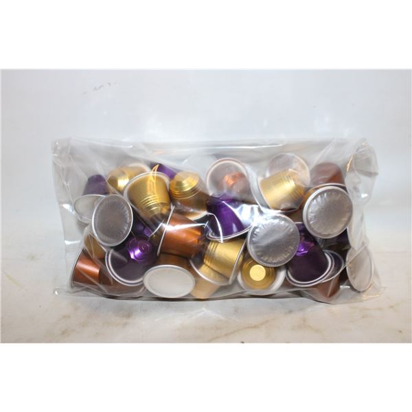 BAG OF 53 ASSORTED CAFFE BORBONE CAPSULES