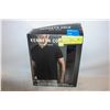 Image 1 : 4PK KENNETH COLE LARGE V NECK T-SHIRTS BLACK