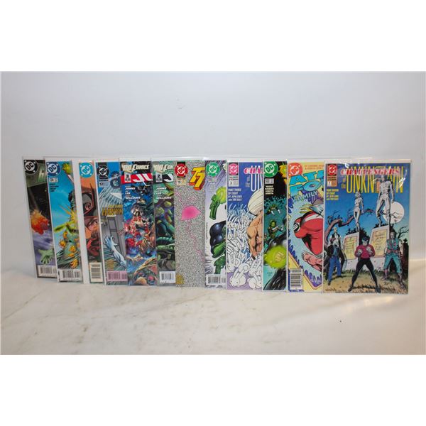 LOT OF 12 DC COMIC BOOKS