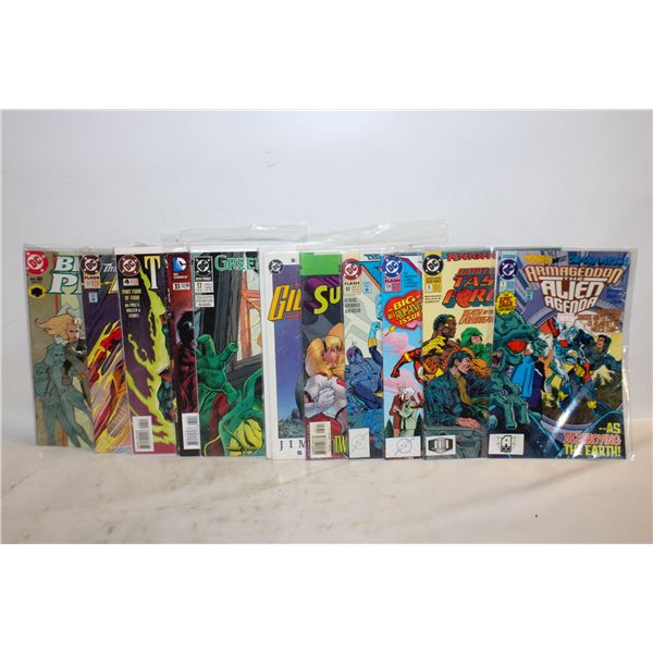 LOT OF 12 DC COMIC BOOKS