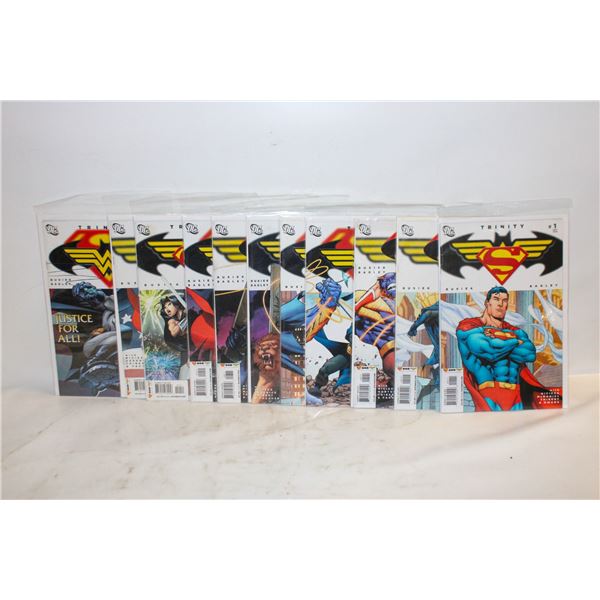 LOT OF 12 DC COMIC BOOKS
