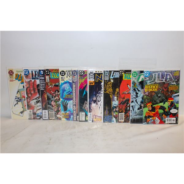 LOT OF 12 DC COMIC BOOKS