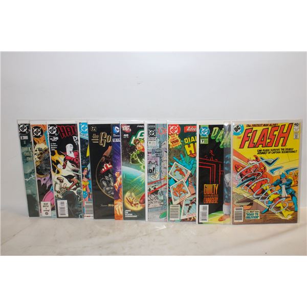 LOT OF 12 DC COMIC BOOKS