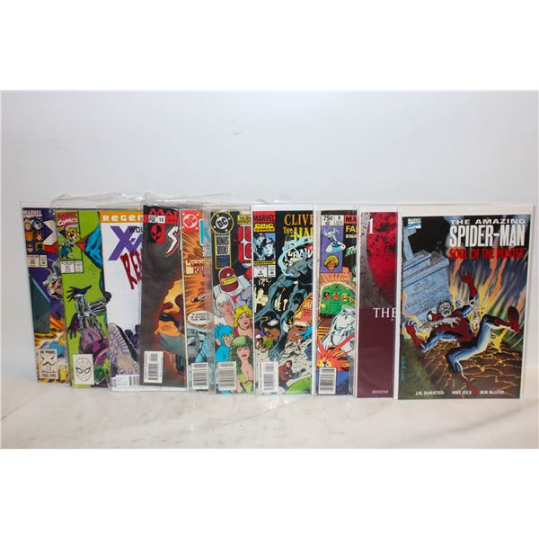 LOT OF 12 MARVEL COMIC BOOKS