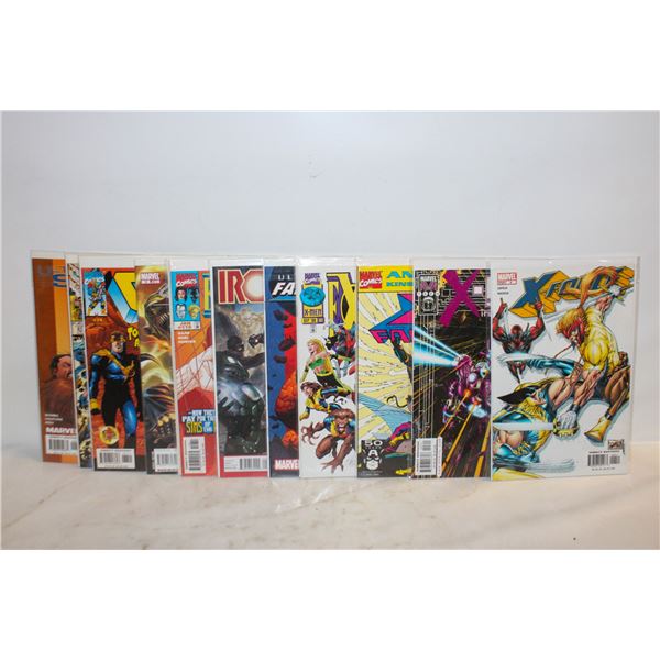 LOT OF 12 MARVEL COMIC BOOKS