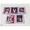 Image 1 : (5) HAWKS COLLECTOR BASKETBALL CARDS