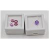Image 1 : #94-NATURAL AMETHYST 1.5 CT & PHODOLITE GARNET 3.0