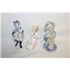 Image 1 : 3 ESTATE PORCELAIN FIGURINES