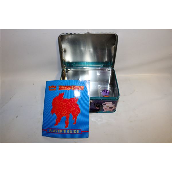 POKEMON LUNCHBOX WITH TOKENS AND BOOKLET