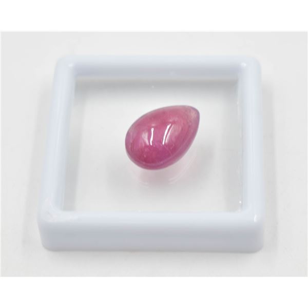 #134-NATURAL  RED RUBY GEMSTONE 14.95 CT