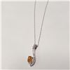 Image 2 : 10K WHITE GOLD OPAL(0.5CT) DIAMOND(0.2CT)