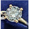 Image 2 : 10K(1.98G) LAB DIAMOND (1.65CT)RING, SIZE 6.25