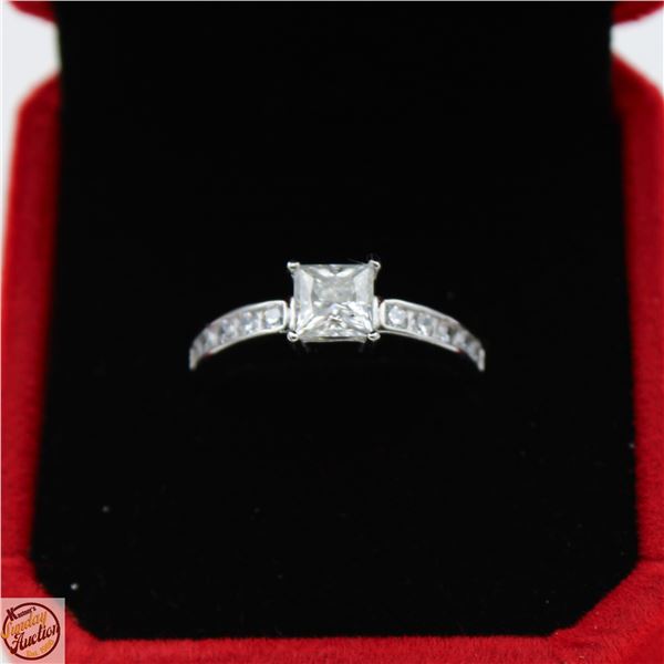 #3734-1.00 CT GRA CERTIFIED PRINCESS CUT