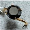 Image 1 : 10K(1.72G), BLACK DIAMOND (2.4CT) RING SIZE 6.5