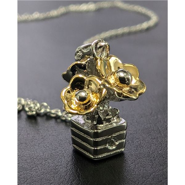 SILVER(3.16G), GENUINE DIAMOND (0.015CT)