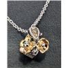 Image 2 : SILVER(3.16G), GENUINE DIAMOND (0.015CT)
