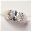 Image 1 : SILVER CZ RING WEIGHT 6G SIZE 8