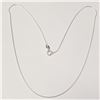 Image 1 : SILVER 16" NECKLACE