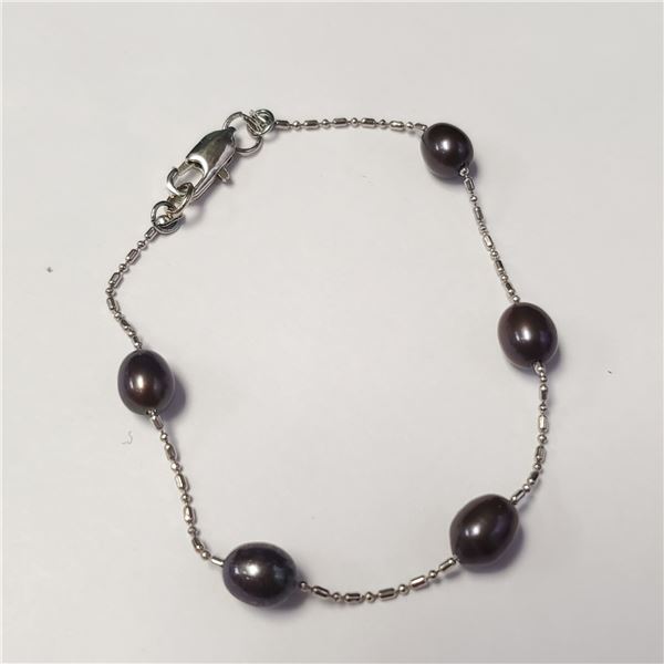 FRESH WATER PEARL 7" BRACELET