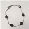 Image 1 : FRESH WATER PEARL 7" BRACELET