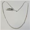 Image 1 : SILVER 18" SMALL CURB NECKLACE