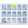 Image 1 : 86-87 UNCUT SIGNATURES 4 GRETZKY CARDS