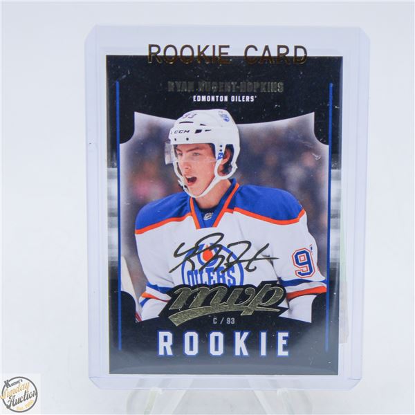 OILERS' RYAN NUGENT-HOPKINS ROOKIE CARD