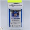 Image 2 : AUSTON MATTHEWS TOP ROOKIES GRADED 10 UPPER DECK