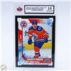 Image 1 : OILERS' CONNOR MCDAVID GRADED 10 ROOKIE CARD