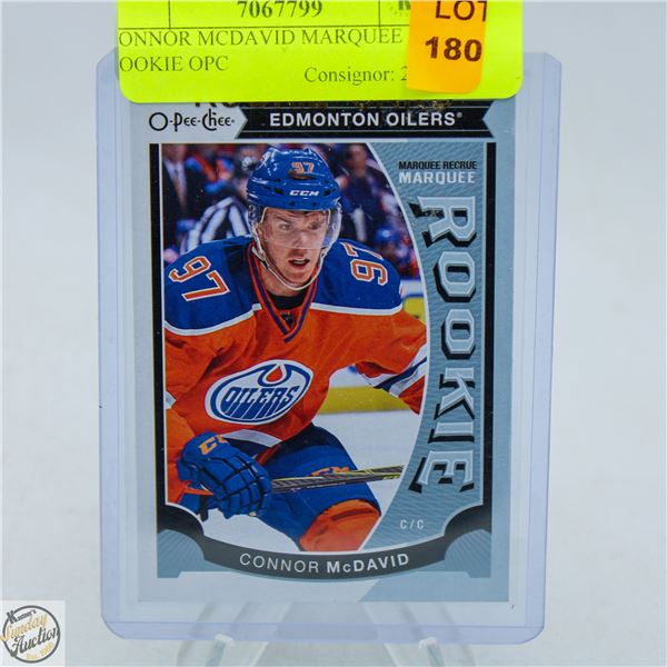 CONNOR MCDAVID MARQUEE ROOKIE OPC