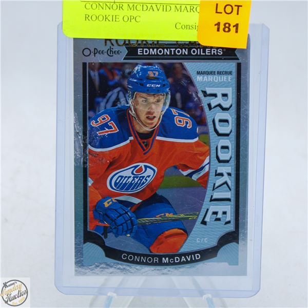 CONNOR MCDAVID MARQUEE ROOKIE OPC