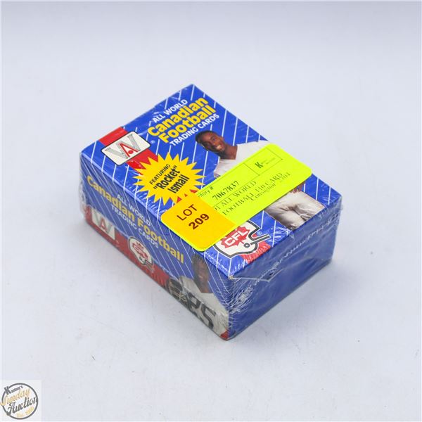 SEALED 1991 ALL WORLD CANADIAN FOOTBALL 110 CARD