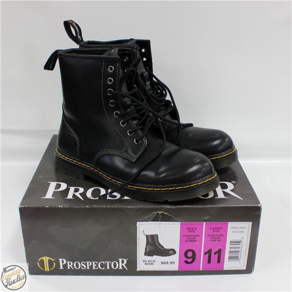 NEW PROSPECTOR BOOTS UNISEX MENS 9 WOMENS 11
