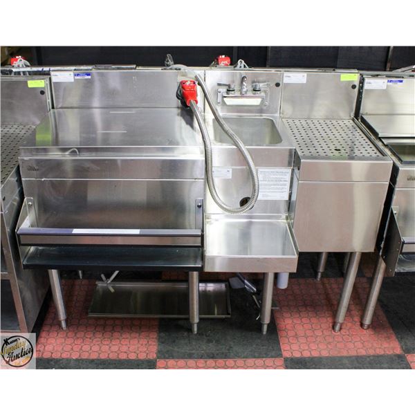 COMMERCIAL GLASTENDER STAINLESS UNDERBAR COCKTAIL