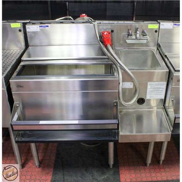 COMMERCIAL GLASTENDER STAINLESS 24" UNDERBAR
