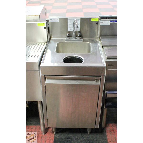 COMMERCIAL GLASTENDER STAINLESS UNDERBAR WET