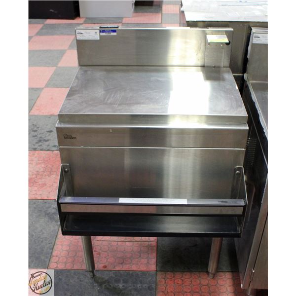 COMMERCIAL GLASTENDER STAINLESS 24" UNDERBAR ICE