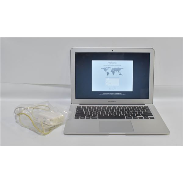 13" MACBOOK AIR 1.8GHZ INTEL CORE i5 8GB MEM.