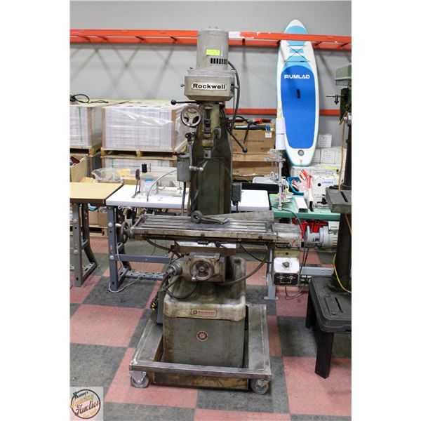 ROCKWELL 21-122 HORIZONTAL/VERTICAL MILLING