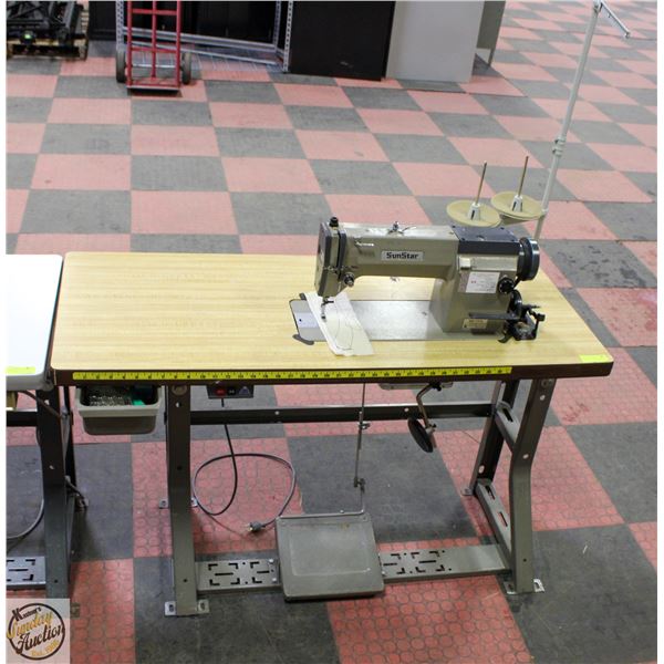 SUNSTAR KM137A HEAVYDUTY INDUSTRIAL SEWING MACHINE