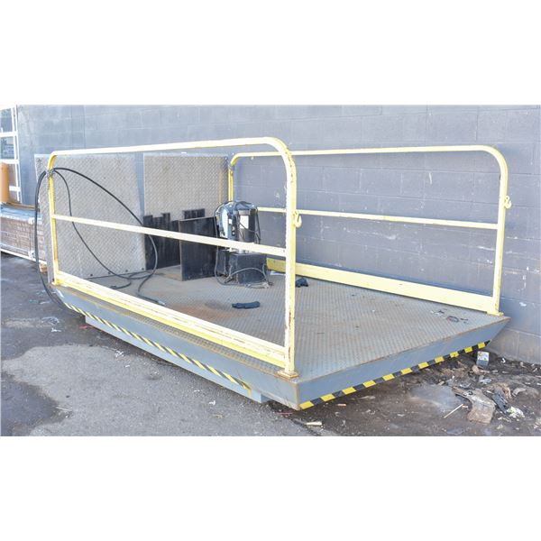 VESTIL TRUCK SCISSOR DOCK LIFT HYDRAULIC LIFT FEAT