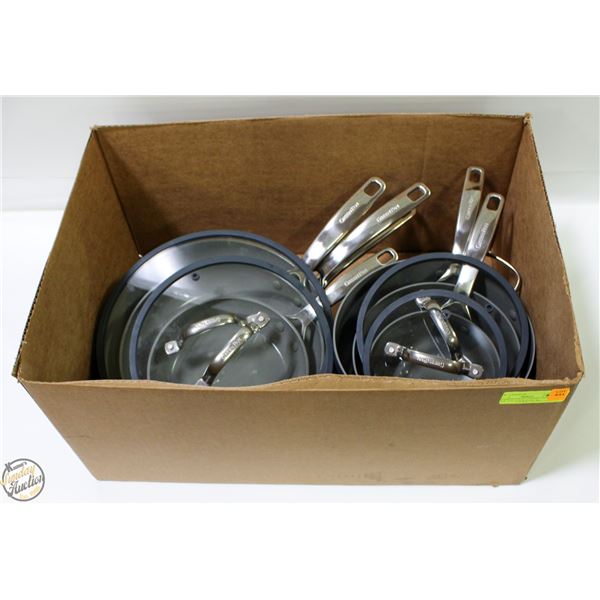 GREENPAN ERAS CERAMIC NON STICK 11PC COOKWARE SET