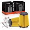 Image 1 : NEW A-PREMIUM SET OF 2 FRONT ENGINE AIR FILTERS