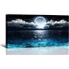 Image 1 : NEW WALL ART SEA OCEAN ARTWORK 20 X 40"