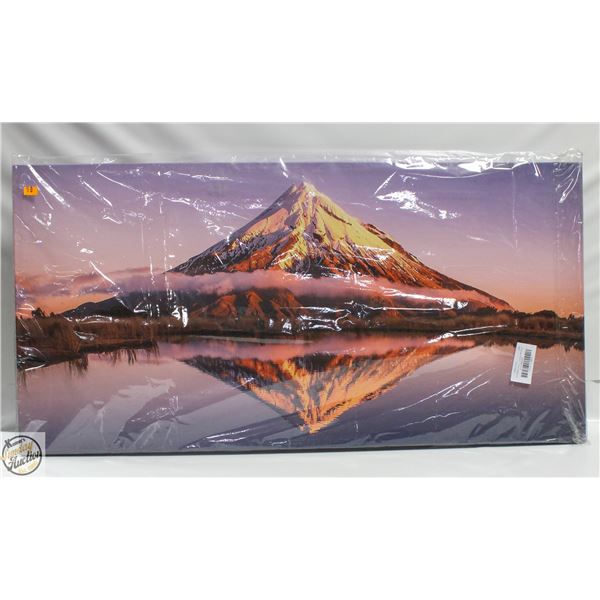MOUNTAIN SCENE CANVAS PICTURE