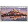 Image 1 : MOUNTAIN SCENE CANVAS PICTURE