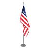 Image 1 : NEW SENZHYI INDOOR TELESCOPING FLAG POLE W BASE